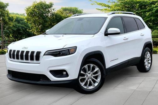 Bright White Clearcoat 2019 Jeep Cherokee Latitude
