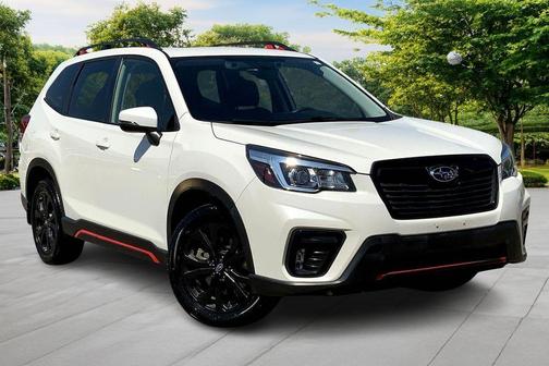 Crystal White Pearl 2019 Subaru Forester Sport