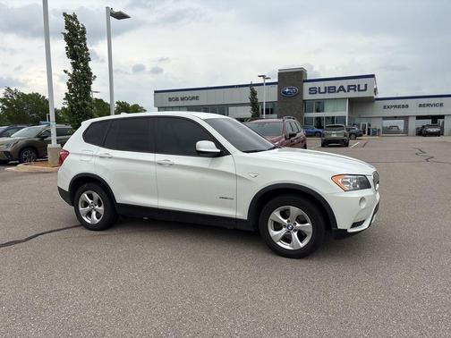 Alpine White 2012 BMW X3 xDrive28i