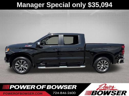 Black 2022 Chevrolet Silverado 1500 LT