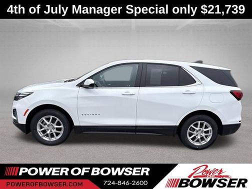 Summit White 2023 Chevrolet Equinox LT