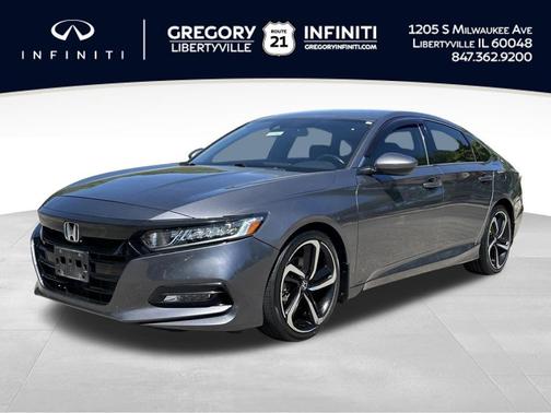 Gray 2018 Honda Accord Sport