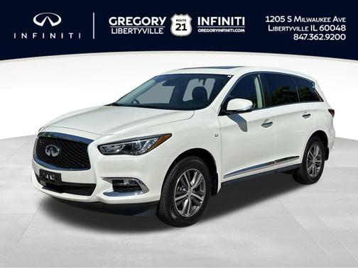 Majestic White 2020 INFINITI QX60 Pure