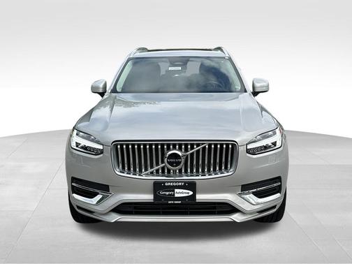 Silver 2023 Volvo XC90 Recharge Plug-In Hybrid T8 Plus Bright Theme 7 Passenger