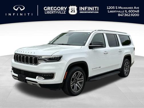 Bright White Clearcoat 2025 Jeep Wagoneer L Series II