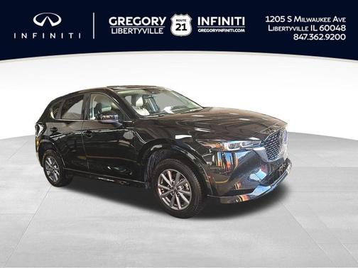 Jet Black Mica 2025 Mazda CX-5 2.5 S Preferred Package