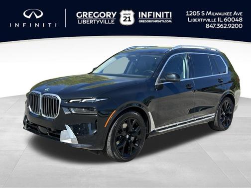 Black Sapphire Metallic 2025 BMW X7 xDrive40i