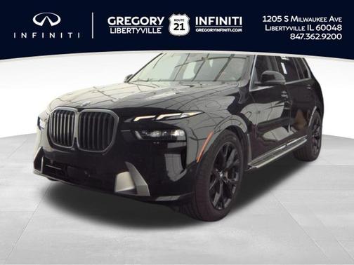 Black Sapphire Metallic 2025 BMW X7 xDrive40i