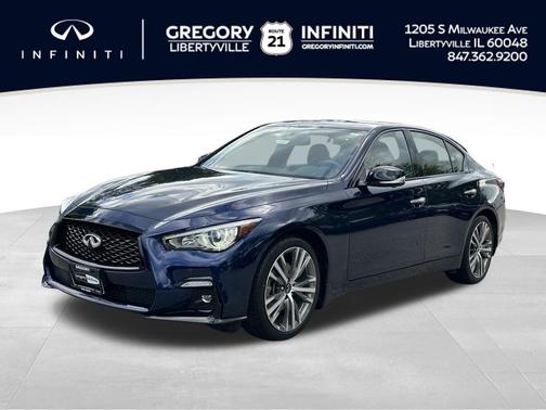 Grand Blue 2023 INFINITI Q50 SENSORY