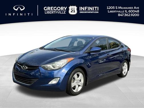 Atlantic Blue 2013 Hyundai ELANTRA GLS