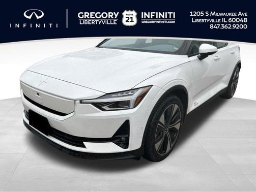 Snow Metallic 2024 Polestar 2 Long Range Dual Motor