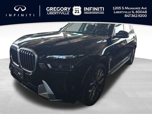 Black Sapphire Metallic 2025 BMW X7 xDrive40i