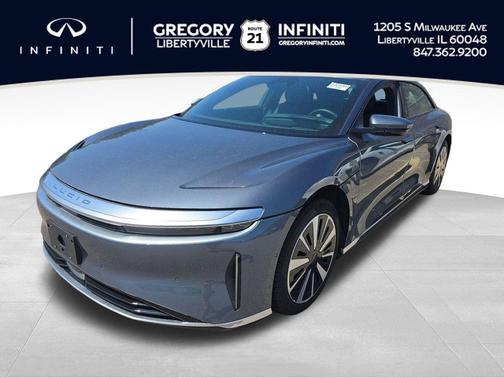 Quantum Gray Metallic 2023 Lucid Air Pure