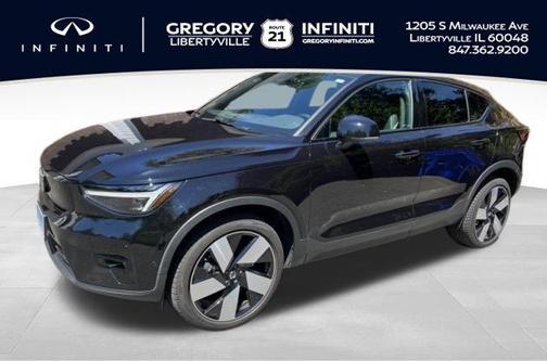 Onyx Black Metallic 2023 Volvo C40 Recharge Pure Electric Twin Ultimate