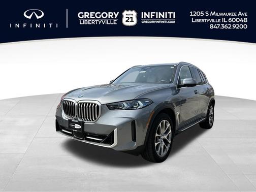 Skyscraper Gray Metallic 2025 BMW X5 xDrive40i