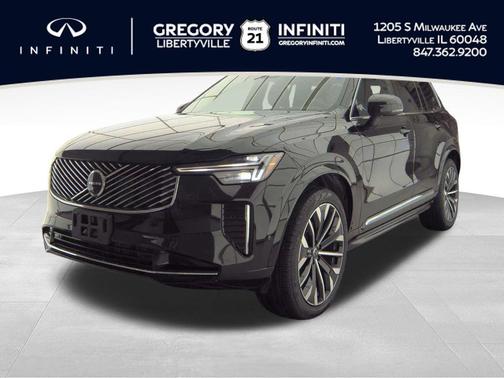 Onyx Black Metallic 2025 Volvo XC90 B6 Plus 7-Seater