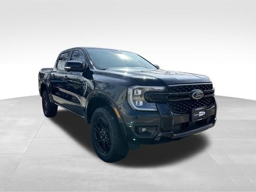 Shadow Black 2025 Ford Ranger Lariat