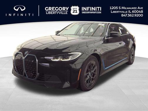 Black Sapphire Metallic 2024 BMW i4 Gran Coupe xDrive40