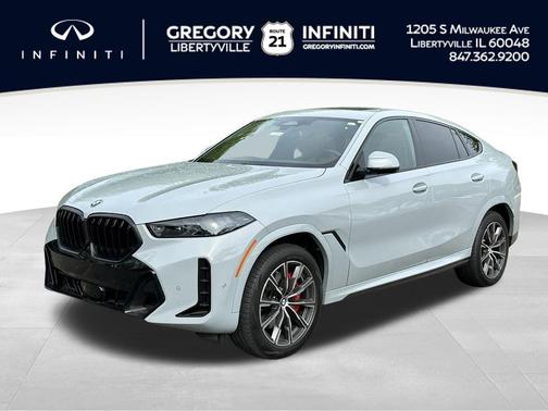 Brooklyn Gray Metallic 2025 BMW X6 xDrive40i