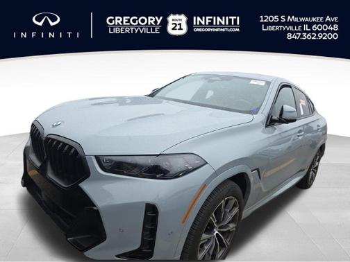 Brooklyn Gray Metallic 2025 BMW X6 xDrive40i