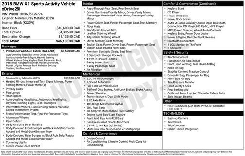 2018 BMW X1 xDrive28i