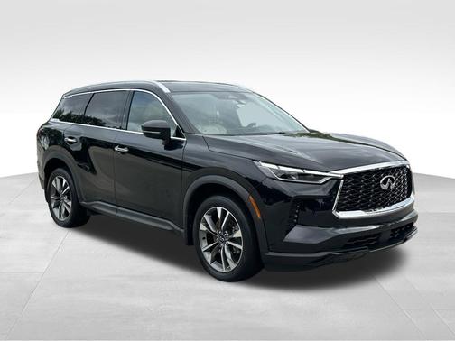 Mineral Black 2023 INFINITI QX60 Luxe