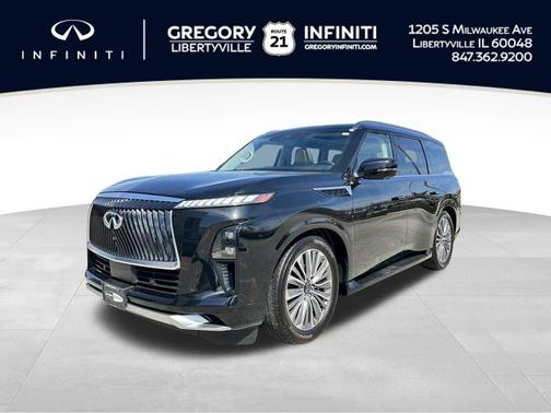 Diamond Black 2025 INFINITI QX80 SENSORY