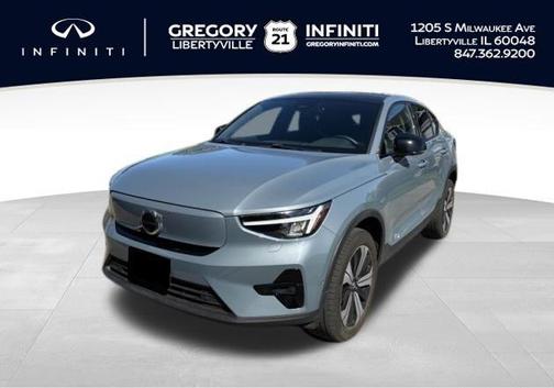 Thunder Gray Metallic 2023 Volvo C40 Recharge Pure Electric Twin Plus