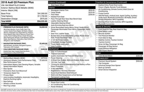 2018 Audi Q5 2.0T Premium Plus