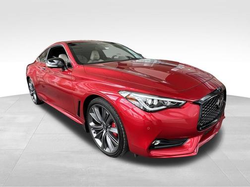Dynamic Sunstone Red 2022 INFINITI Q60 3.0t Red Sport 400