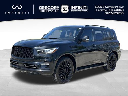 Mineral Black 2021 INFINITI QX80 SENSORY