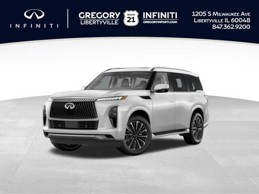 Radiant White 2027 INFINITI QX80 Luxe