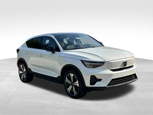 Crystal White 2023 Volvo C40 Recharge Pure Electric Twin Core