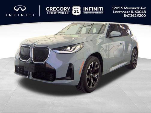 Gray Metallic 2025 BMW X3 30 xDrive