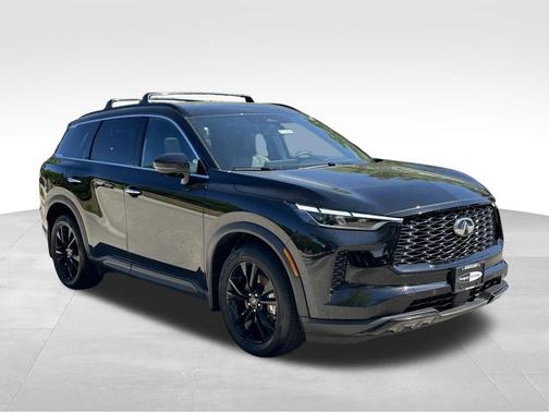 Diamond Black 2025 INFINITI QX60 Luxe