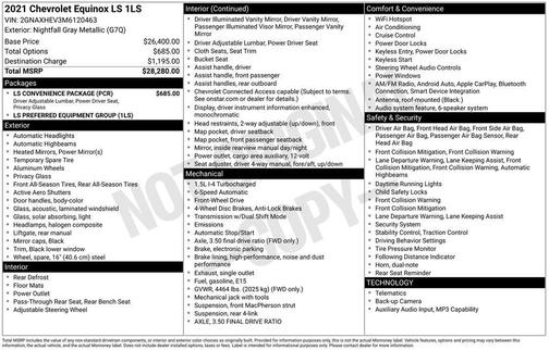 2021 Chevrolet Equinox LS