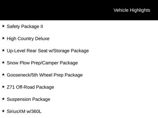 2022 Chevrolet Silverado 2500 High Country