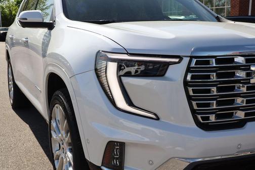 White Frost Tricoat 2024 GMC Acadia Denali