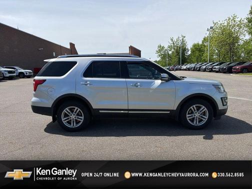 Ingot Silver Metallic 2016 Ford Explorer Limited