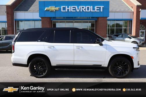 Crystal White Tricoat 2023 Cadillac Escalade Premium Luxury