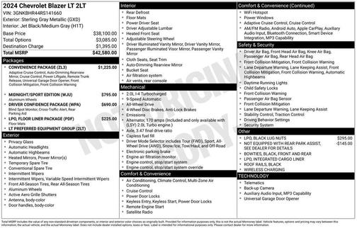 2024 Chevrolet Blazer 2LT