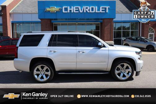 Silver Ice Metallic 2019 Chevrolet Tahoe Premier