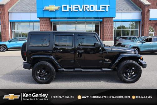 Black 2018 Jeep Wrangler JK Unlimited Sahara