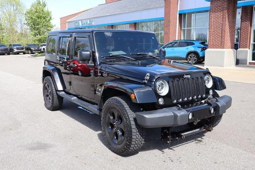 Black 2018 Jeep Wrangler JK Unlimited Sahara