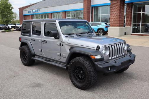 Billet Silver Metallic Clearcoat 2018 Jeep Wrangler Unlimited Sport