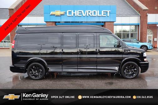 Black 2026 Chevrolet Express 2500 LT