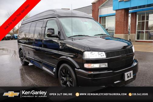Black 2026 Chevrolet Express 2500 LT