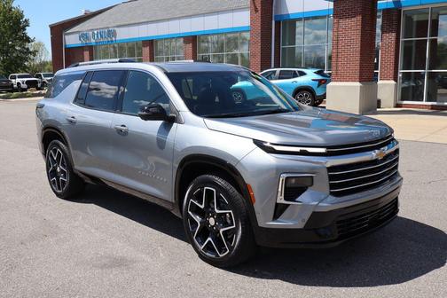 Sterling Gray Metallic 2026 Chevrolet Traverse High Country