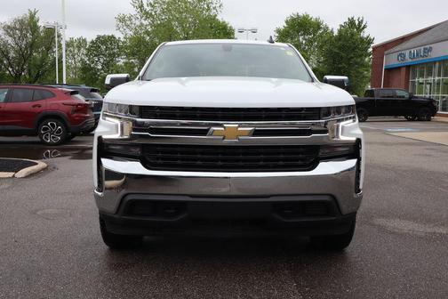 Summit White 2021 Chevrolet Silverado 1500 LT