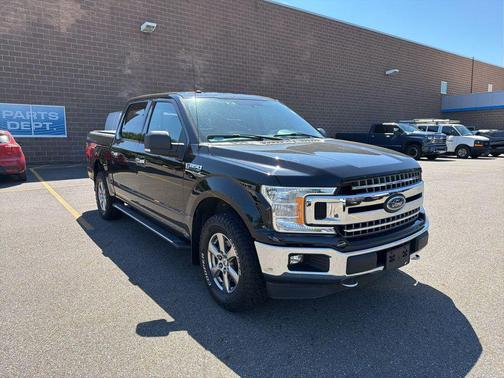 Shadow Black 2018 Ford F-150 XLT